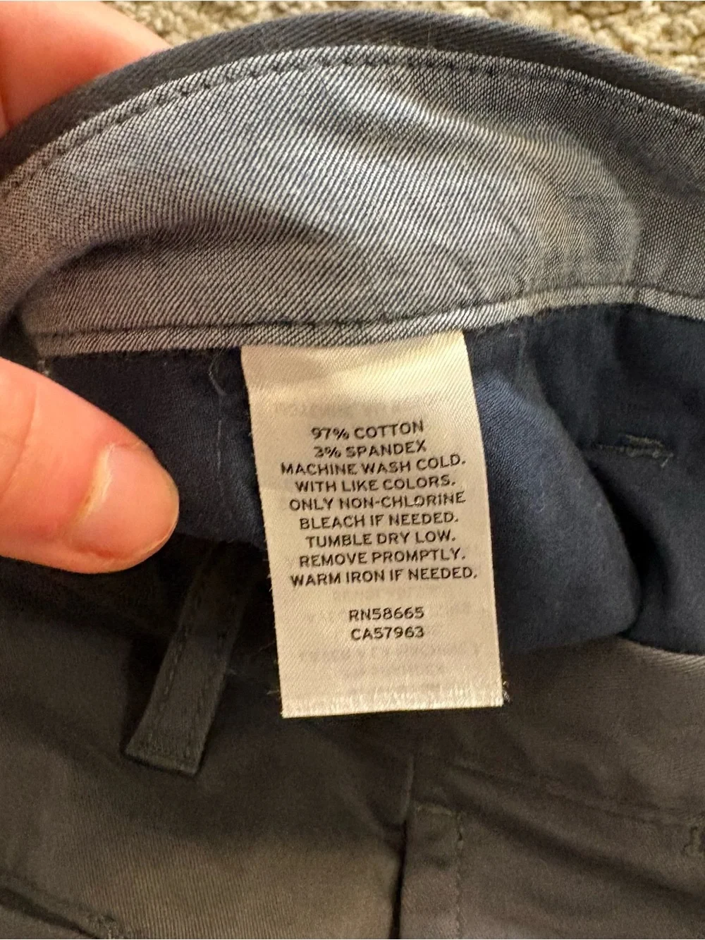 14th & Union Slim Fit Tailored Dress Pants In Grey Size Men’s 30W x 32L NWT